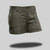 Fatigue green Ladies Safari Kestrel Shorts by Azulwear, displaying the dark military-style bush tone built for game lodge rangers and rugged outdoor tracking in Cape Town, South Africa