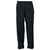 Black smart poly-cotton corporate chino pants from Azulwear Pretoria, showing the clean tailoring and deep black finish for executive wear.