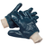Navy Nitrile Fully Dipped Gloves by Azulwear