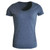 Ladies 150g Fashion Fit T-Shirt - Navy Melange,Azulwear delivering Nationwide in South Africa