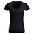 Ladies 150g Fashion Fit T-Shirt - Black, Azulwear Corporate Wear South Africa
