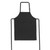 Black Full Bib Kitchen Apron for Chefs by Azulwear South Africa