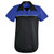 Ladies Traction Pit Crew Shirt - Black/Royal, Azulwear Corporate Wear
