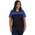 Royal Blue and Black Ladies’ Traction Pit Crew Shirt showcasing a tailored fit and easy-wear fabric, perfect for active corporate uniform programs in Cape Town and the Western Cape.