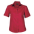 Brushed Cotton Twill Blouse Short Sleeve Ladies - Red - Azulwear South Africa
