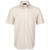 Cream Mens Brushed cotton short sleeve shirt for men on a model, corporate shirts by Azulwear South Africa. Features a modern button-down design with custom embroidery options.