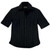 Ladies Black Ladies Civic Short Sleeve Blouse, stylish corporate clothing by Azulwear, presenting the best office uniform finish in Polokwane.