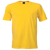 145g Cotton Crew Neck T-Shirts Mens - Yellow - Azulwear South Africa