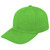 6 Panel Brushed Cotton Cap Lime by Azulwear Cape Town, South Africa