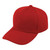 Red Value Fade Resistant Cap by Azulwear South Africa captured laterally to show its sharp athletic profile and premium layout built for custom embroidery.