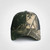 camo trucker cap with custom corporate embroidery, rugged outdoor promotional headwear by Azulwear Johannesburg.
