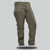 Fatigue green Ladies Safari Plover Jean-Style Pants by Azulwear, showcasing the dark military-style bush tone engineered for active game lodge rangers in Cape Town, South Africa