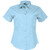 Ladies Classic Woven Shirt Short Sleeve - Sky, Azulwear Corporate Wear