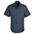 Mens Navy Matthew Short Sleeve Shirt Check Design 1  by Azulwear Cape Town, South Africa