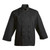 Black Savona Short Sleeve Chef Jacket for wine estate restaurant uniform sets, Azulwear Stellenbosch.