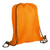 Orange Custom Lightweight Drawstring Bag by Azulwear Cape Town, South Africa