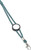 Altitude Candystripe Dome Lanyard - Turquoise, Azulwear South Africa