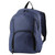Black Side View Custom Puffed Front Pocket Backpack by Azulwear Cape Town, South Africa