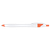 Orange Slim White Barrel Ballpoint Pen by Azulwear Cape Town, South Africa