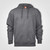 Charcoal grey uniform fabric canvas optimised for high-durability chest logo embroidery and screen printing by Azulwear Cape Town