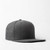 Charcoal Melange UFlex Ill Bill Flat Peak Cap by Azulwear Cape Town, South Africa