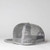 Grey Melange Back View UFlex 5 Panel Flat Peak Trucker Capby Azulwear Cape Town, South Africa