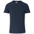 Front view of the Navy Blue Super Club 180 T-Shirt by Azulwear, displaying the structured heavyweight silhouette popular for businesses in Cape Town, South Africa.
