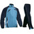 Blue and Navy BRT303 Performance Tracksuit Pants in the Grey/White colourway, made from 100g micro rip-stop fabric with X-Tech moisture management for sports uniforms across South Africa.
