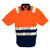 Patrol Golf Shirt Orange, Reflective Workwear by Azulwear Cape Town, South Africa