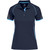Navy Light Blue Ladies Razor Golf Shirt by Azulwear Cape Town, South Africa