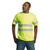 150g Poly Cotton Safety Yellow Reflective T-Shirt, Azulwear South Africa