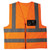 Orange Contract Waistcoat Safety Vest by Azulwear Cape Town, South Africa