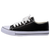 Barron Canvas Lace Up Shoe - Black/White, Azulwear South Africa
