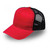 Red and Black MAC Trucker Cap by Azulwear Cape Town, South Africa