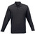 Charcoal Men's Long Sleeve Pique Knit Golfer made from durable 175g anti-pill poly-cotton fabric, designed for corporate winter uniforms and office team apparel across South Africa.
