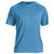135g Polyester Crew Neck T-shirt Sky Blue, Custom Branding at Azulwear Cape Town, South Africa