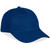 Navy Cincinnati 6 Panel Cap by Azulwear South Africa photographed from a lateral profile angle to highlight its vibrant corporate colour palette, structured crown alignment, and premium finish optimized for promotional branding.
