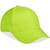 Lime Cincinnati 6 Panel Cap by Azulwear South Africa photographed from a lateral profile angle to highlight its neon high-visibility styling, structured crown alignment, and premium finish optimized for promotional branding.