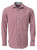 Mens Kingsley L/S Shirt - Red, Azulwear Corporate Clothing