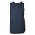 Navy blue 210g poly cotton Iris Pinafore beauty salon tunic for professional aesthetics and wellness uniforms by Azulwear Stellenbosch