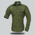 Men's Safari Marlin Long Sleeve Shirt in Olive, Bush Shirts by Azulwear South Africa