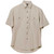 Men's plain stone safari bush shirt by Azulwear Cape Town, South Africa