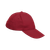 Red 6 Panel Boost Cap by Azulwear Custom Branding Carps in South Africa