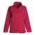 Ladies' red classic microfibre polar fleece corporate jacket by Azulwear Cape Town, South Africa