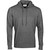 Charcoal grey Mens Physical hooded sweater made from 180g unbrushed fleece for lightweight corporate casual uniforms by Azulwear South Africa.