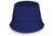 Royal Blue Spoti Pantsula Bucket Hat by Azulwear South Africa photographed from a lateral profile view to showcase its deep corporate blue colour palette, iconic urban street silhouette, and clean canvas configuration optimized for custom branding.