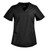 Ladies' Lexie medical and nursing uniform scrub top in black by Azulwear Cape Town, South Africa