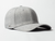 MELANGE custom branded curved peak snapback showing the premium acrylic wool fabric texture, corporate clothing supplier Azulwear Pretoria.