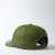 Back view or olive trendy curved-peak snapback by UFlex with custom printed branding, wholesale apparel merchandise from Azulwear Cape Town.