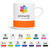 Kooshty Kaleido Sublimation Ceramic Mug - 320ml, Azulwear Promotional Gifts & Branding Kooshty Kaleido Sublimation Ceramic Mug - 320ml, Azulwear Promotional Gifts & Branding